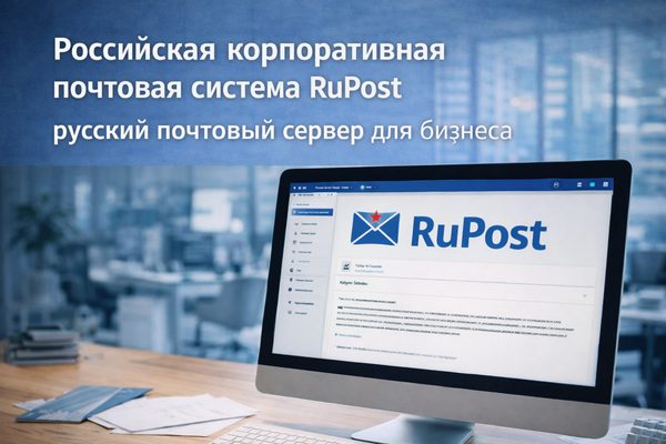 Русский почтовый сервер: зачем бизнесу корпоративная почтовая система и что представляет собой RuPost