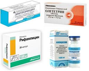Антибиотики при холецистите: разнообразие лекарств и правила применения