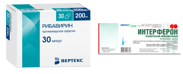 Противовирусные препараты при гепатите c: показания и правила применения